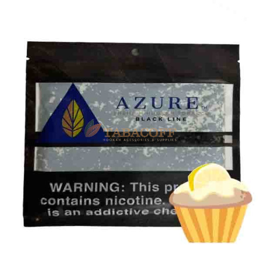 Табак для кальяна Azure Black Line Lemon muffin (Лимонный маффин)